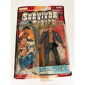 Wwe Wwf Survivor Series Signature Series 4 Blue Edition Rocky Maivia Rock